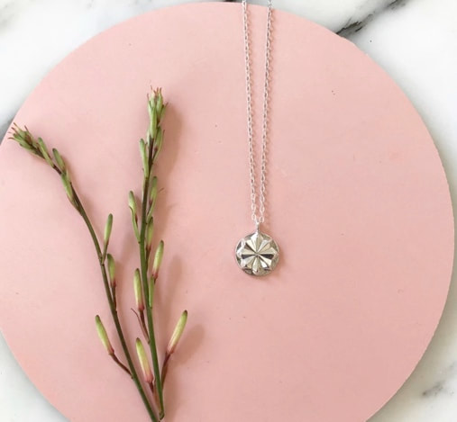 Necklace (Circa Pendant) - Sarah Cecilia Jewelry and Metal Goods